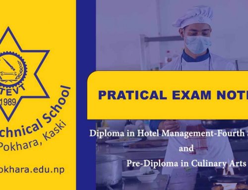Pratical Exam Notice of DHM- 4th Semester and Pre-Diploma in Culinary Arts